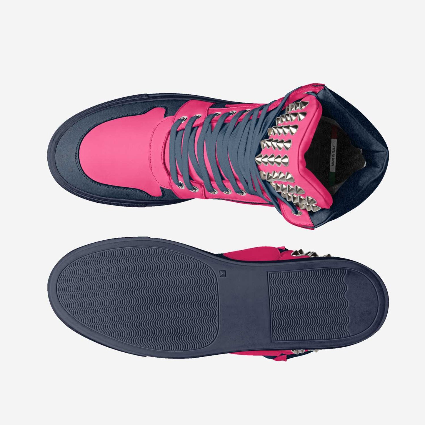 EXTERNAL PRODUCT- Ebby Eb Designs Spiked High Top