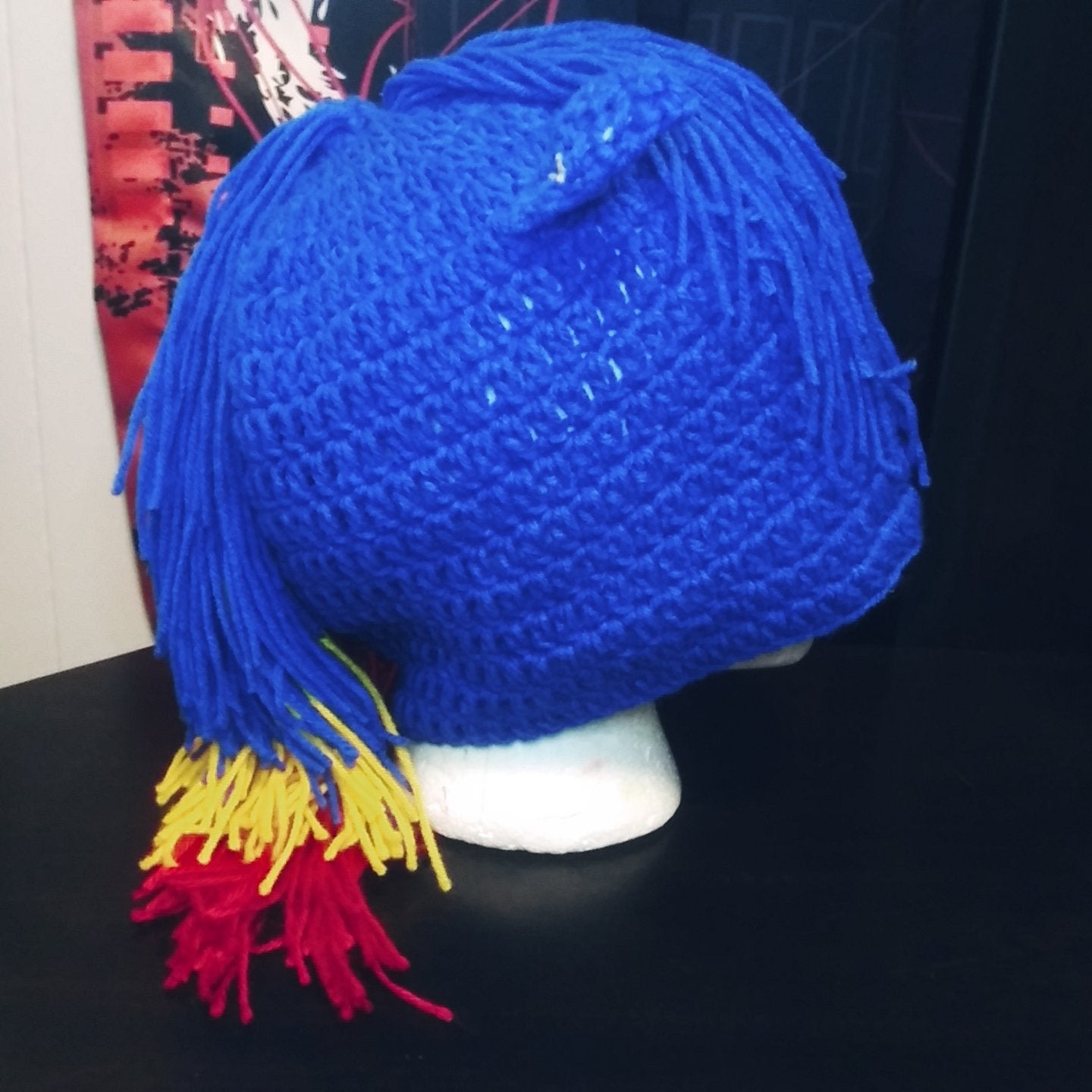 Sonic Mohawk Beanie - Ebby Eb Designs