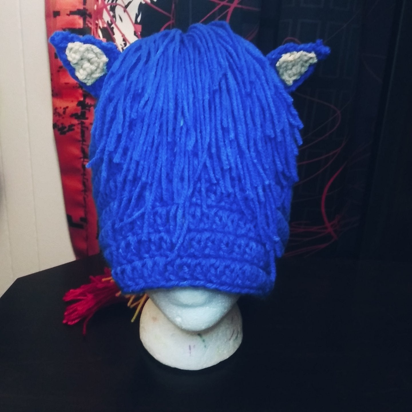 Sonic Mohawk Beanie - Ebby Eb Designs