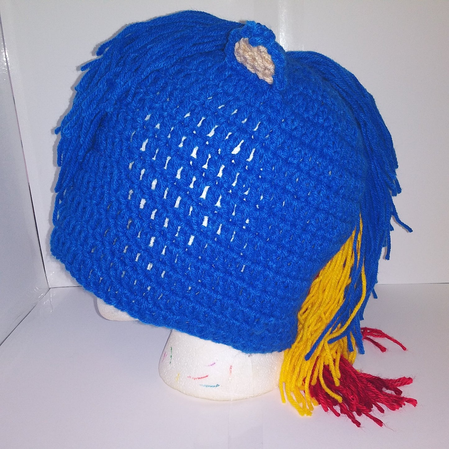 Sonic Mohawk Beanie - Ebby Eb Designs