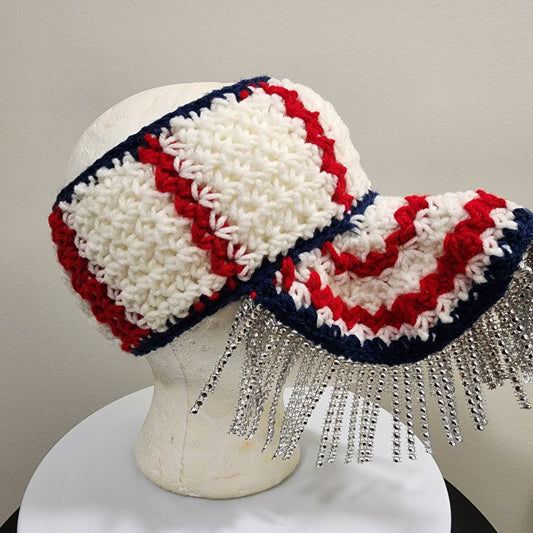 Crochet Blitz Visor
