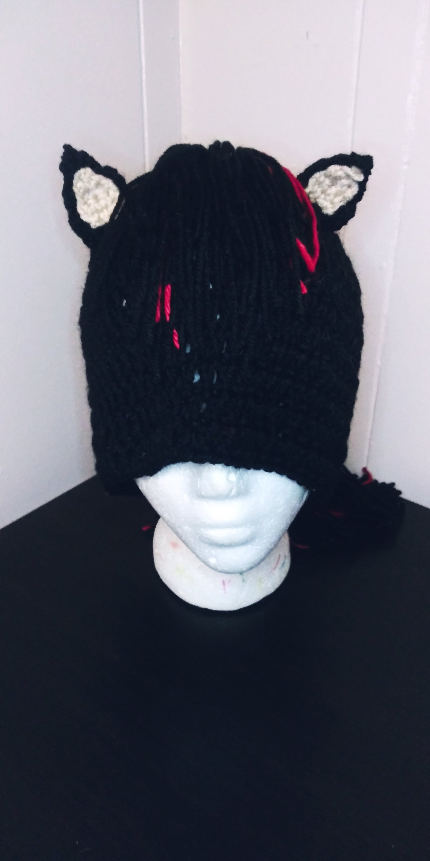Shadow Mohawk Beanie - Ebby Eb Designs