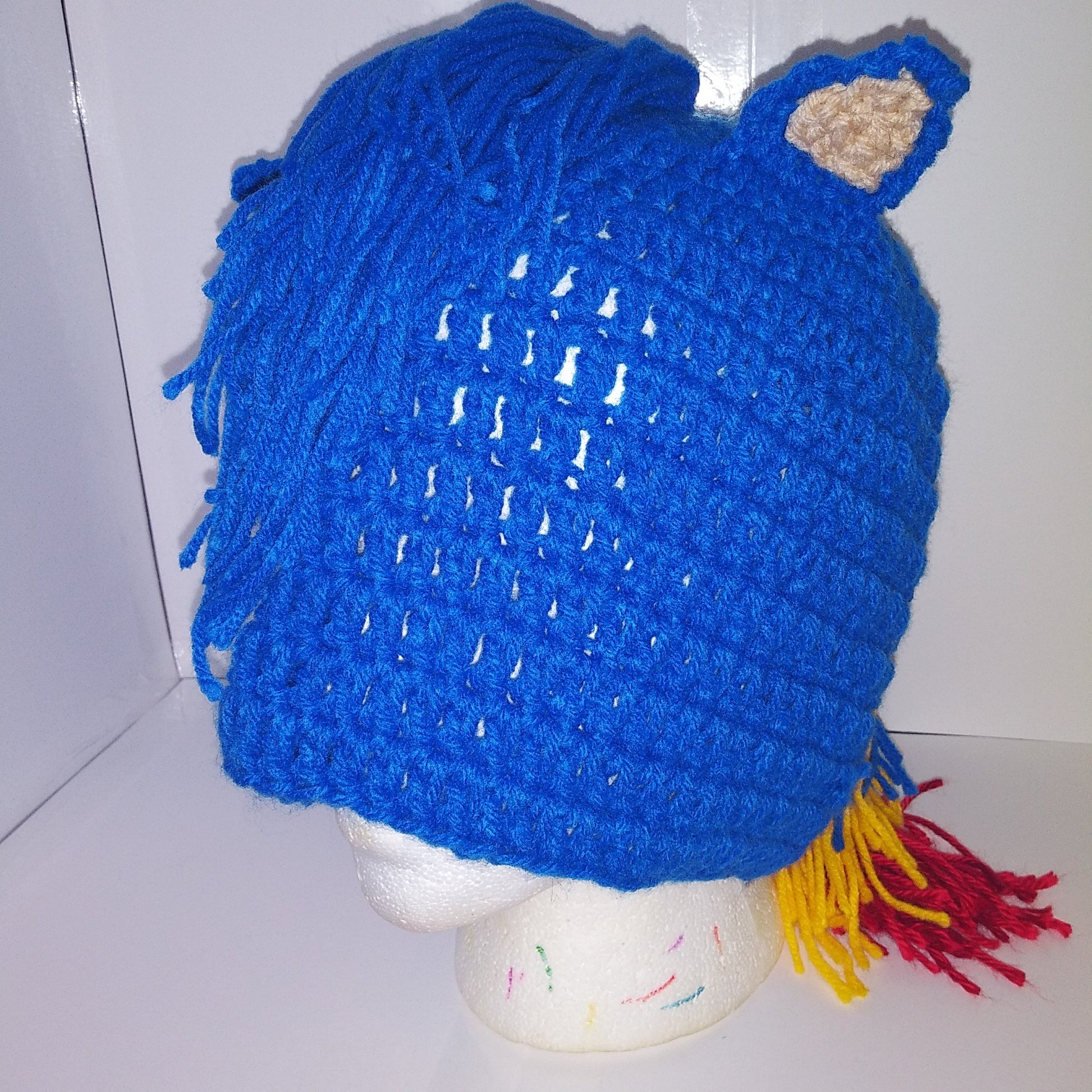 Sonic Mohawk Beanie - Ebby Eb Designs