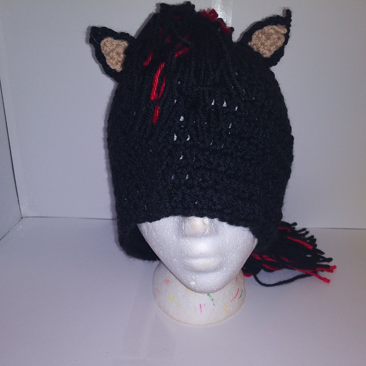 Shadow Mohawk Beanie - Ebby Eb Designs