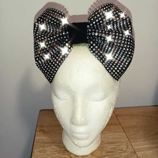 Blackout Bling Bow