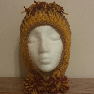 Earwarmer Mohawk Beanie - Ebby Eb Designs