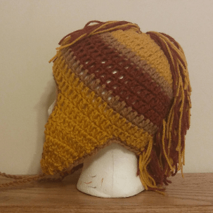Earwarmer Mohawk Beanie - Ebby Eb Designs